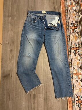 Madewell Dean Easy straight jean